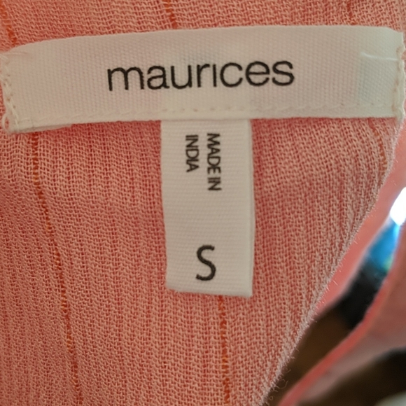 Maurices Peach Flowy Tank - Picture 6 of 6